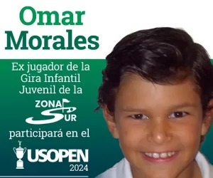 Omar Morales en el USOPEN 2024