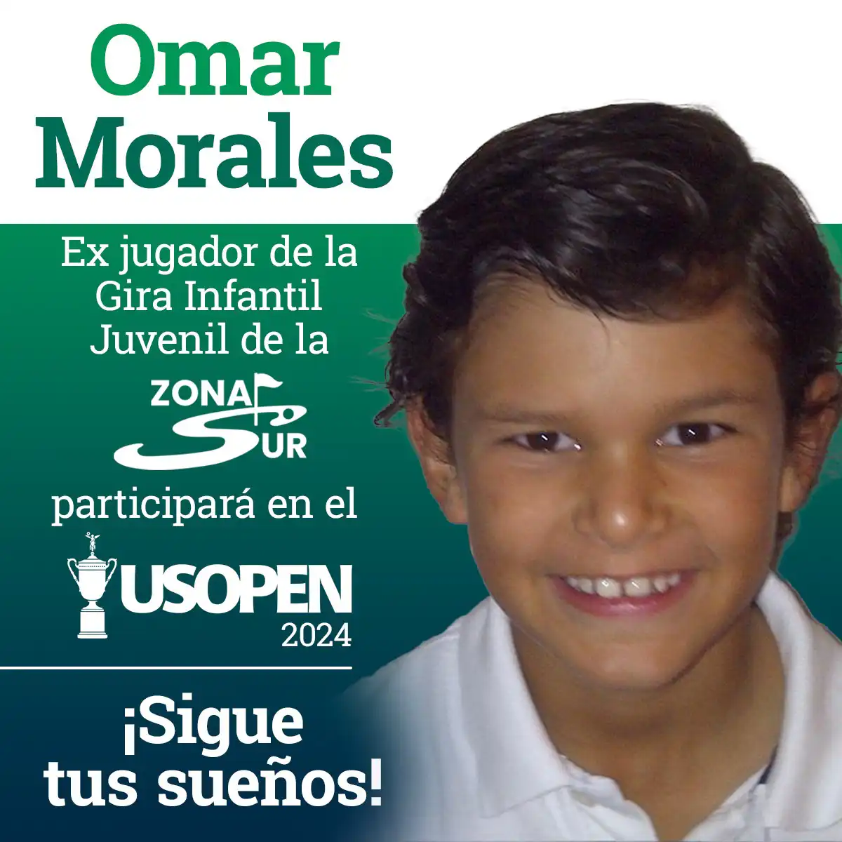 Omar Morales en el USOPEN 2024