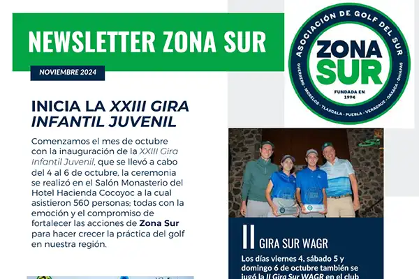 Newsletter Noviembre 2024 Zona Sur