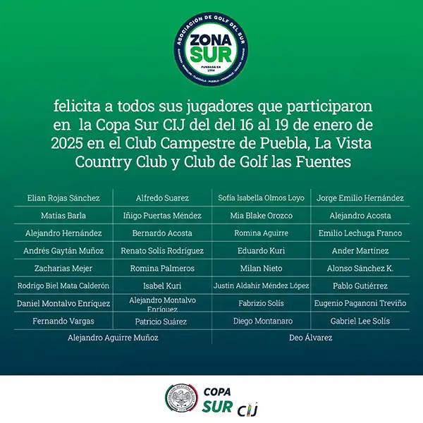 Copa Sur CIJ 2025